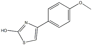 2-Hydroxy-4-(4-Methoxyphenyl)thiazole Structure