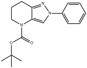 1951439-79-4 2-Phenyl-2,5,6,7-tetrahydro-pyrazolo[4,3-b]pyridine-4-carboxylic acid tert-butyl ester