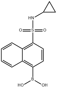 1704121-07-2 (4-(N-环丙基氨磺酰)萘-1-基)硼酸