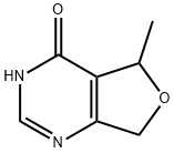 5-METHYL-5,7-DIHYDROFURO[3,4-D]PYRIMIDIN-4(3H)-ONE Struktur