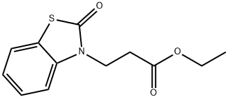 3(2H)-Benzothiazolepropanoic acid, 2-oxo-, ethyl ester