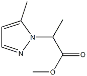 methyl 2-(5-methyl-1H-pyrazol-1-yl)propanoate Structure