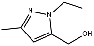 (2-Ethyl-5-methyl-pyrazol-3-yl)methanol Struktur