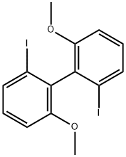 2,2'-diiodo-6,6'-dimethoxy-1,1'-biphenyl,100871-97-4,结构式