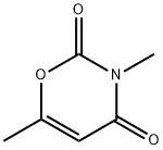 3,6-dimethyl-1,3-oxazine-2,4-dione 结构式