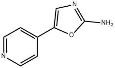 5-(Pyridin-4-yl)oxazol-2-amine Struktur