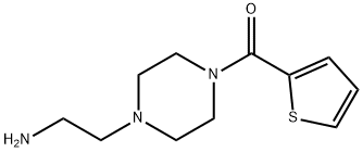 {2-[4-(2-thienylcarbonyl)piperazin-1-yl]ethyl}amine Struktur