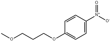 1-(3-メトキシプロポキシ)-4-ニトロベンゼン 化学構造式