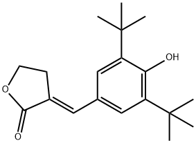 2(3H)-Furanone, 3-[[3,5-bis(1,1-dimethylethyl)-4-hydroxyphenyl]methylene]dihydro-, (E)-|102271-49-8