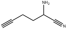 2-aminohex-5-ynenitrile 结构式