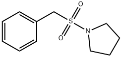 1-benzylsulfonylpyrrolidine Structure