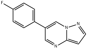 6-(4-氟苯基)吡唑并[1,5-A]嘧啶, 1036762-04-5, 结构式