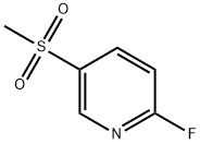 2-Fluoro-5-(methylsulfonyl)pyridine Structure