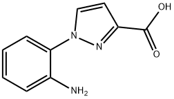 1-(2-aminophenyl)-1H-pyrazole-3-carboxylic acid Structure