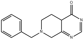 7-Benzyl-5,6,7,8-tetrahydropyrido-[3,4-d]pyrimidin-4(3H)-one hydrochloride Struktur