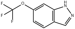 1H-Indazole, 6-(trifluoromethoxy)- Struktur