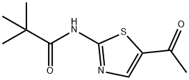 N-(5-acetyl-1,3-thiazol-2-yl)-2,2-dimethylpropanamide Structure