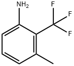3-甲基-2-三氟甲基苯胺, 106877-30-9, 结构式