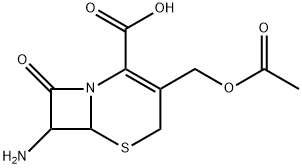 3-Acetoxymethyl-7-amino-8-oxo-5-thia-1-aza-bicyclo[4.2.0]oct-2-ene-2-carboxylic acid