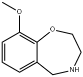 9-methoxy-2,3,4,5-tetrahydrobenzo[f][1,4]oxazepine Structure