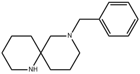 8-benzyl-1,8-diazaspiro[5.5]undecane Structure