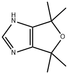4,4,6,6-tetramethyl-4,6-dihydro-1H-furo[3,4-d]imidazole Struktur