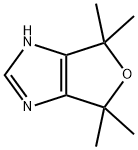 4,4,6,6-tetramethyl-4,6-dihydro-1H-furo[3,4-d]imidazole 化学構造式