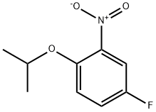 4-Fluoro-1-isopropoxy-2-nitrobenzene Struktur