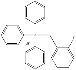 Phosphonium, [(2-fluorophenyl)methyl]triphenyl-, bromide 化学構造式