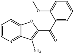 1105191-45-4 (3-aminofuro[3,2-b]pyridin-2-yl)(2-methoxyphenyl)methanone