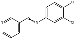 (3,4-dichlorophenyl)(3-pyridinylmethylene)amine|