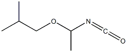 Propane, 1-(1-isocyanatoethoxy)-2-methyl- Structure