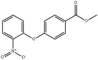 METHYL 4-(2-NITROPHENOXY)BENZOATE 化学構造式