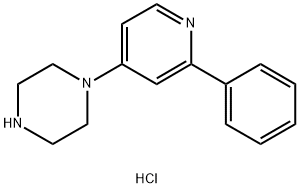 Piperazine, 1-(2-phenyl-4-pyridinyl)-|