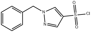 1-benzyl-1H-pyrazole-4-sulfonyl chloride 化学構造式