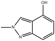 2-Methyl-2H-indazol-4-ol Struktur