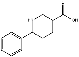 6-phenylpiperidine-3-carboxylic acid Structure