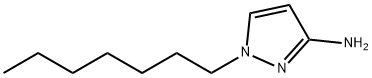 1-heptyl-1H-pyrazol-3-amine Struktur