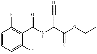 ETHYL 2-CYANO-2-(2,6-DIFLUOROBENZAMIDO)ACETATE,1187056-39-8,结构式