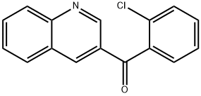 3-(2-Chlorobenzoyl)quinoline Structure