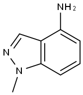 1H-Indazol-4-amine, 1-methyl- Struktur