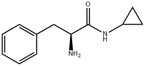 (S)-2-amino-N-cyclopropyl-3-phenylpropanamide,1188530-93-9,结构式