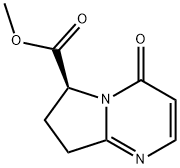 methyl(S)-4-oxo-4,6,7,8-tetrahydropyrrolo[1,2-a]pyrimidine-6-carboxylate Structure