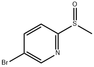 Pyridine,5-bromo-2-(methylsulfinyl)- Struktur