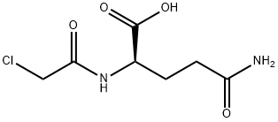 (2R)-4-carbamoyl-2-(2-chloroacetamido)butanoic acid Structure