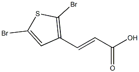 2-Propenoic acid,3-(2,5-dibromo-3-thienyl)-