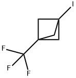 Bicyclo[1.1.1]pentane, 1-iodo-3-(trifluoromethyl)- Structure