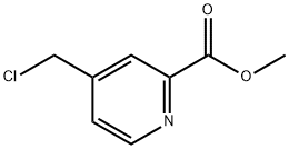 甲基 4-(氯甲基)吡啶-2-甲酸基酯,1206973-14-9,结构式