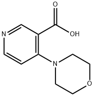 4-Morpholinonicotinic acid Structure