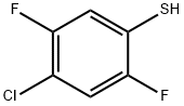 4-Chloro-2,5-difluorobenzenethiol Struktur